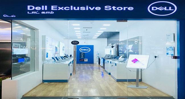 DELL Exclusive Showroom in Marina Mall, Chennai, India