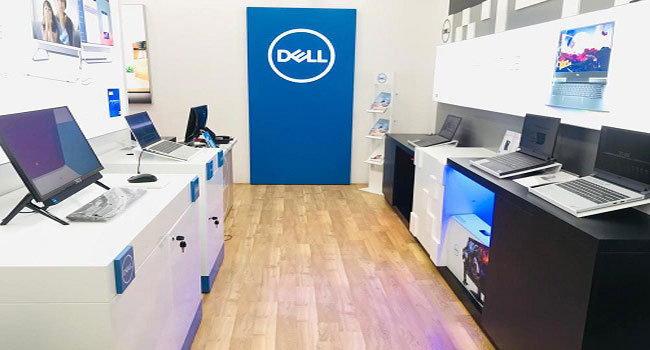 DELL Exclusive Showroom in Marina Mall, Chennai, India