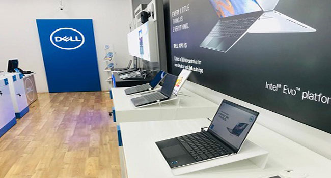 DELL Exclusive Showroom in Marina Mall, Chennai, India