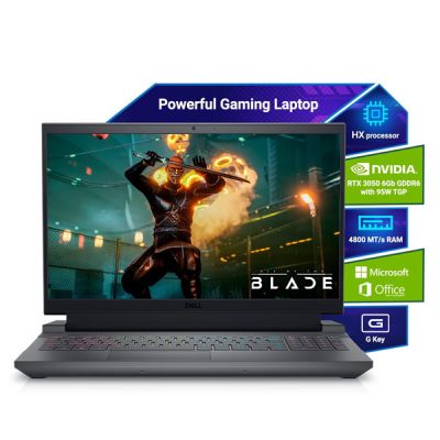 Dell G15-5530 OGN5530003P01RINO Gaming Laptop (i5-13450HX / Win11+MSO H&S’24+M365 / 16GB DDR5 / 512GB SSD / GeForce RTX 3050 6GB GDDR6 / 15.6″ FHD Narrow 120Hz 250 nits )